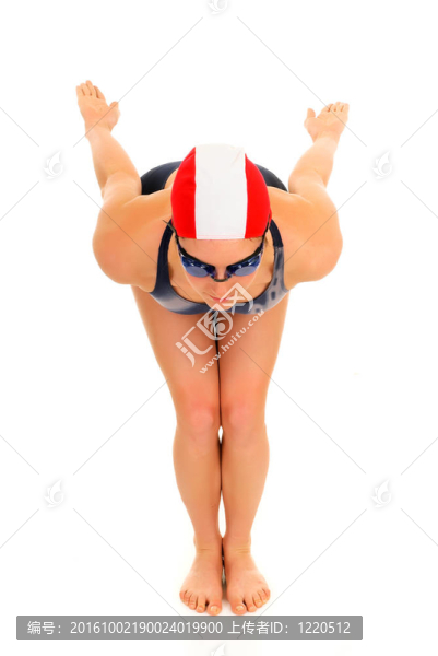 運動員；女子游泳運動員