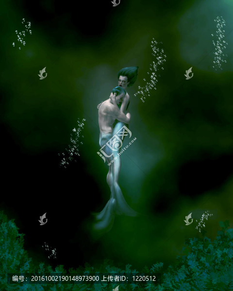 美人魚夫婦