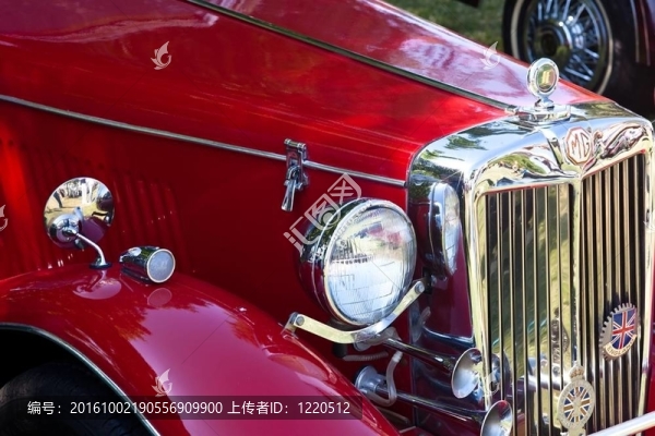 老式汽車的細節(jié)