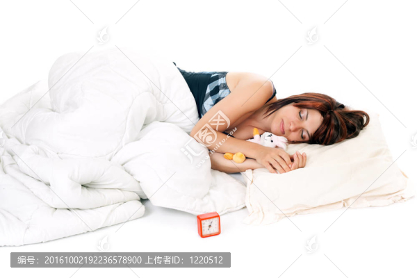 紅頭女人睡覺