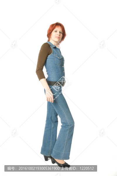 年輕的女人