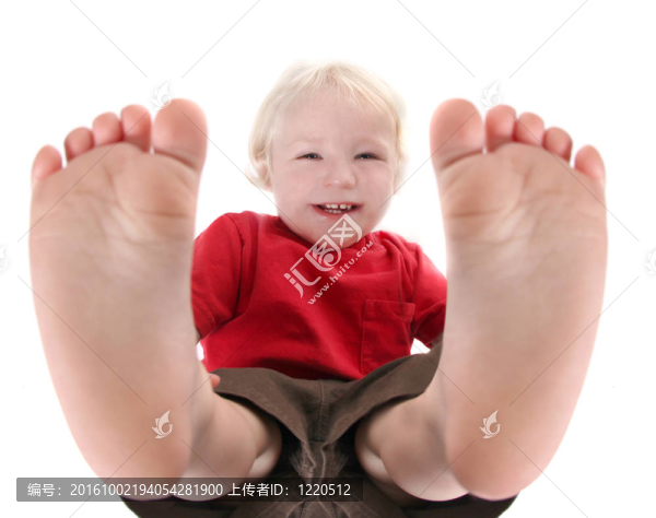 傻Baby,Boy,Lying背笑