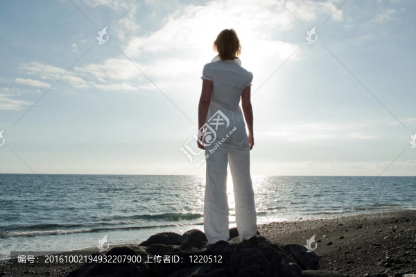 一個女人和大海