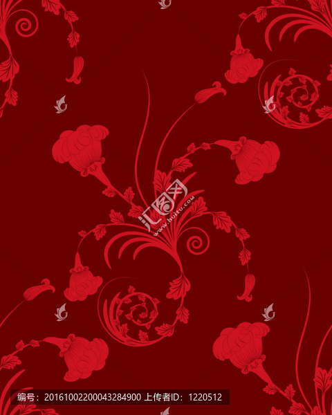 花的無(wú)縫背景