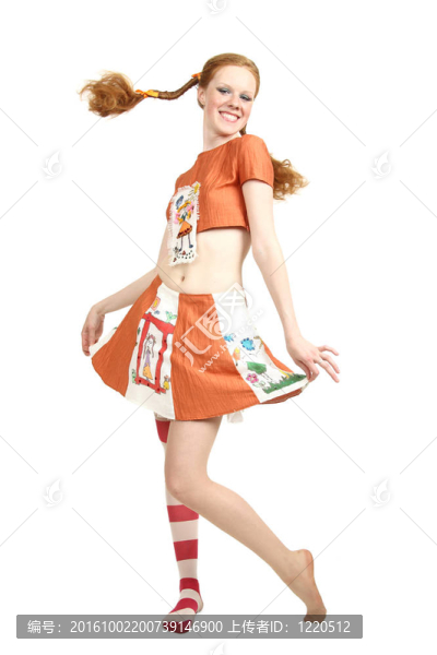 開朗的女孩