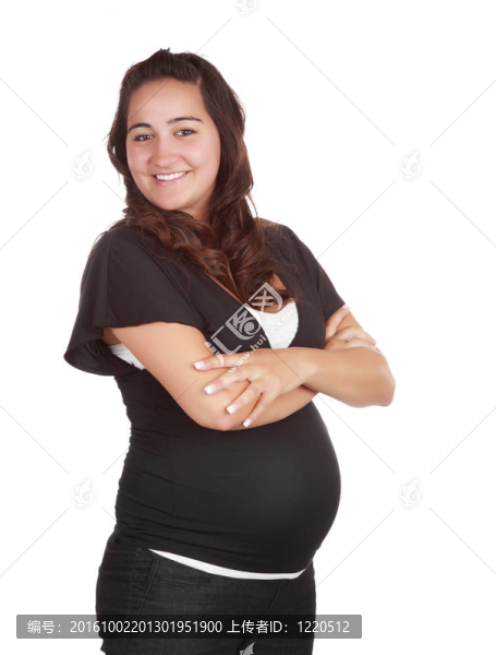 懷孕的女人