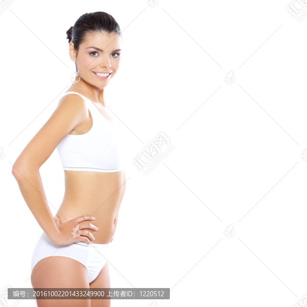 健身的女孩