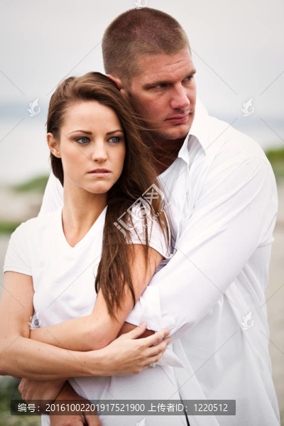 白人夫婦