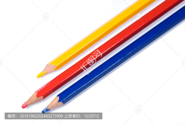 三彩色鉛筆