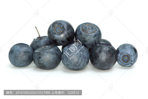 一些藍莓特寫鏡頭