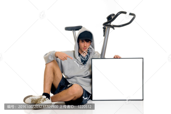 青少年健身自行車