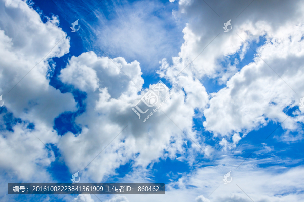 藍天白云,天空云彩