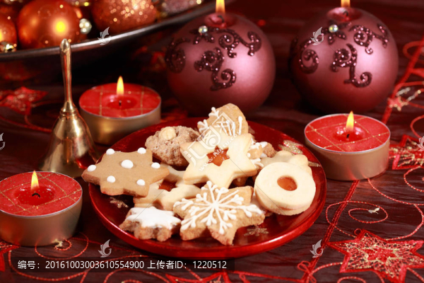 美味的圣誕餅干