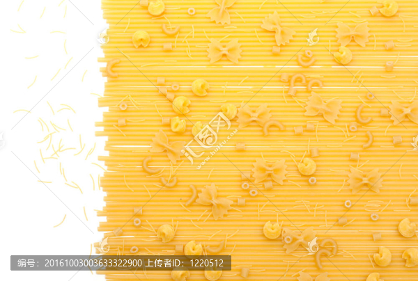 干面條；意大利面條