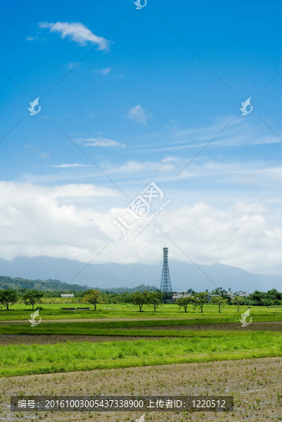 農(nóng)場上的塔