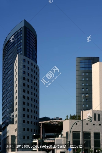 在瓦倫西亞西班牙的城市景觀的城市場景