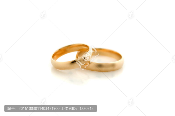 兩個(gè)結(jié)婚戒指