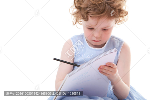 小女孩圖