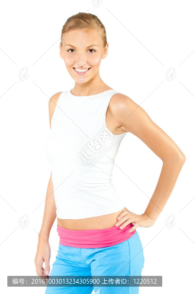 一個(gè)有魅力的白人女性