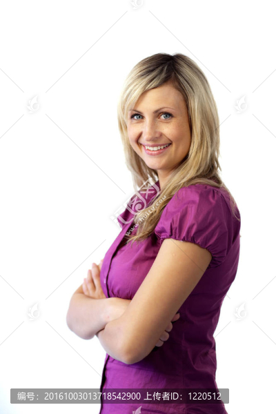 自信的女商人