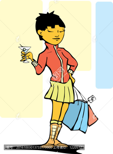 女人與馬蒂尼