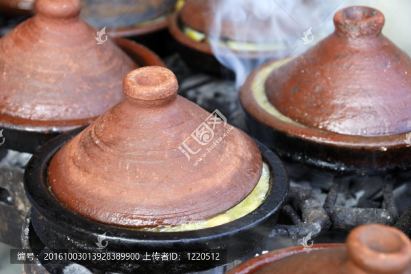 在摩洛哥一家餐館該