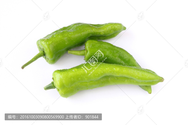 綠色的辣椒