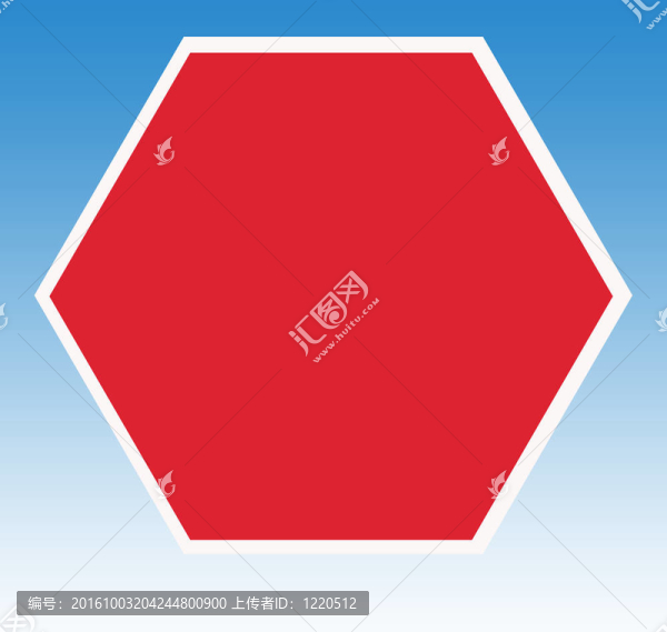 空白的警告標(biāo)志