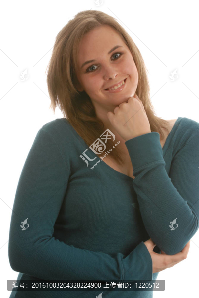 漂亮的善解人意的女人