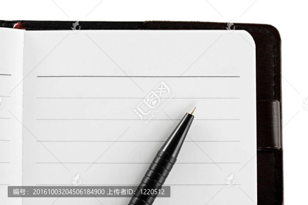筆記簿和筆