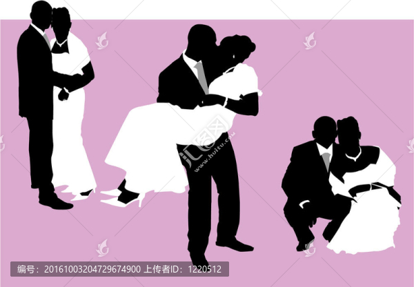 婚禮的夫婦