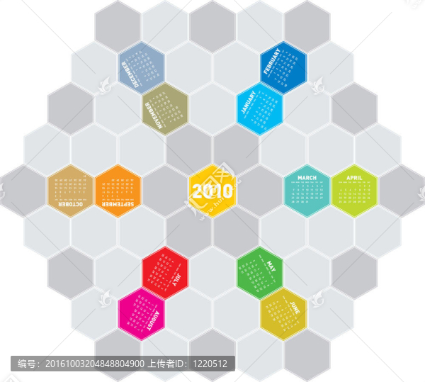 2010年度日歷