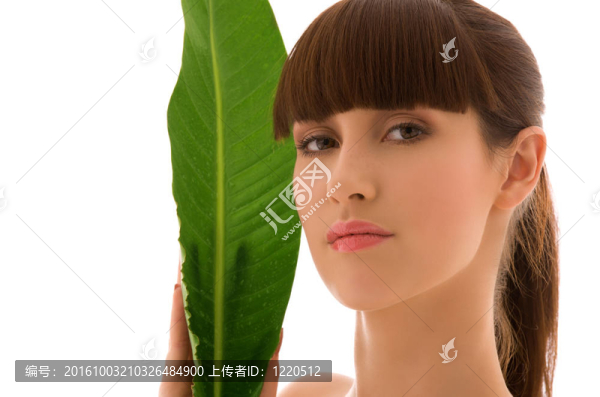 綠葉女人