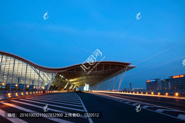 機場夜觀