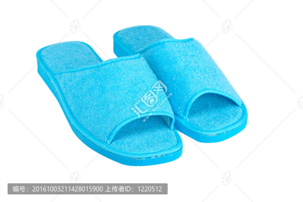 女士藍(lán)色拖鞋