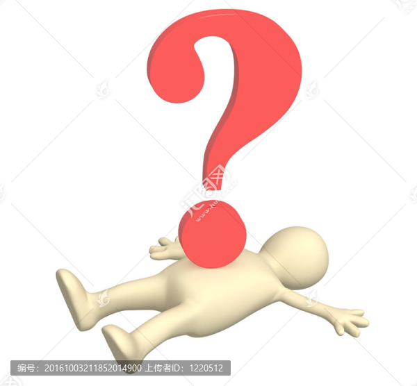 3D木偶；問號壓制