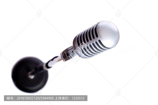 白色麥克風(fēng)