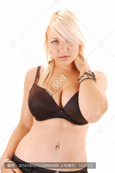 漂亮的金發(fā)女孩。