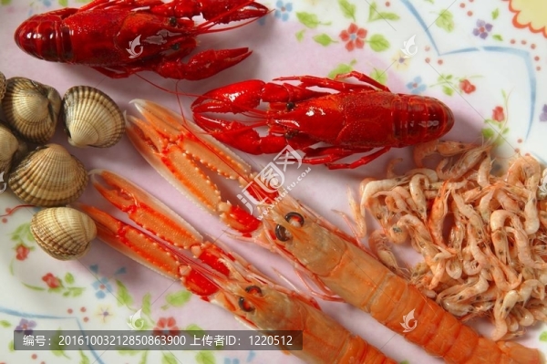 海鮮市場上的冰