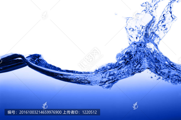 藍(lán)色水對(duì)白色