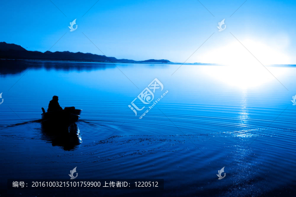 西北太平洋的日落
