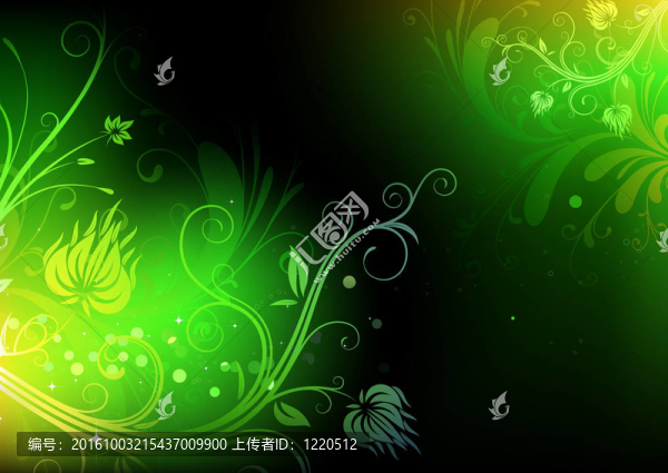 花卉裝飾背景