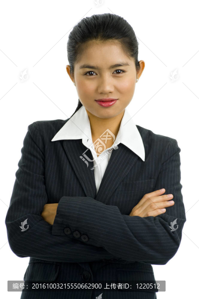 一個(gè)年輕的商業(yè)女性的肖像