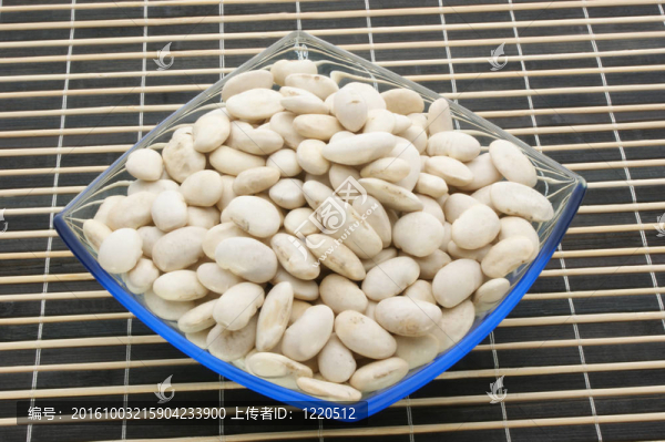 碗里干的白豆子
