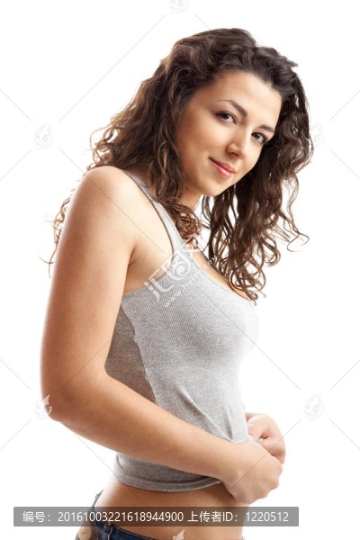 年輕漂亮的女人