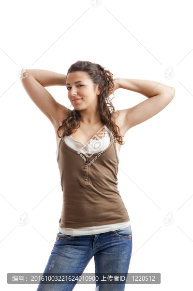 年輕的女人