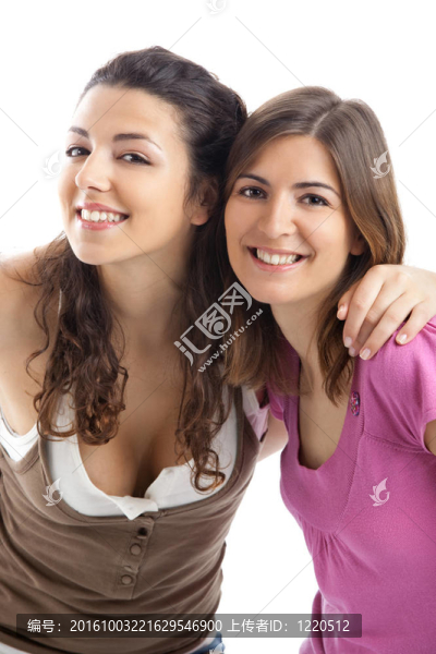 快樂的年輕女性
