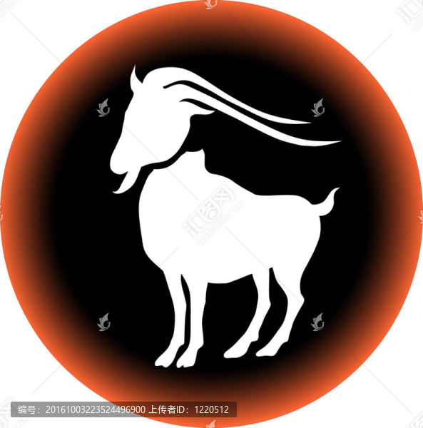 摩羯座的星座按鈕
