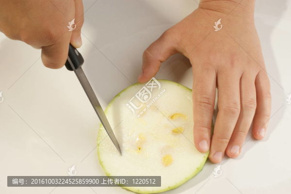 準備一個南瓜作為健康食品