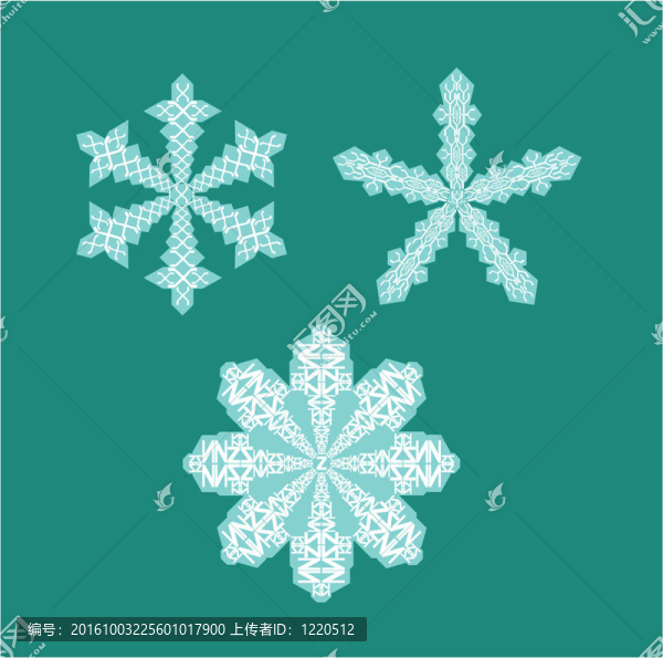 字母雪花（設置X到Z）